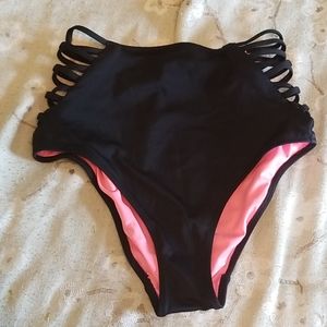 PINK Highwaisted Cutout Swimsuit Bottoms